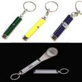 Custom Metal Logo Torch Projectors / Flashing Key chains